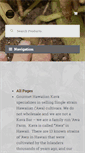 Mobile Screenshot of gourmethawaiiankava.com